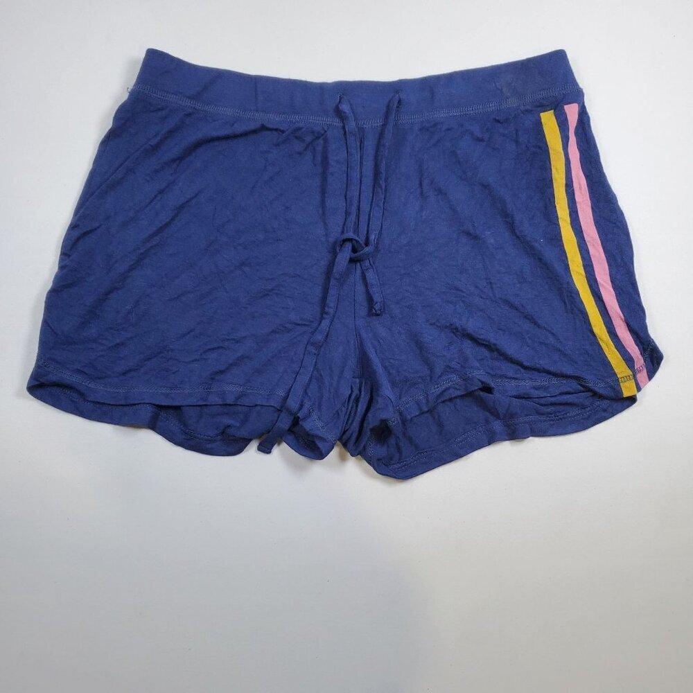 Junk Food Striped Short Shorts Women Size Small High Waisted Casual